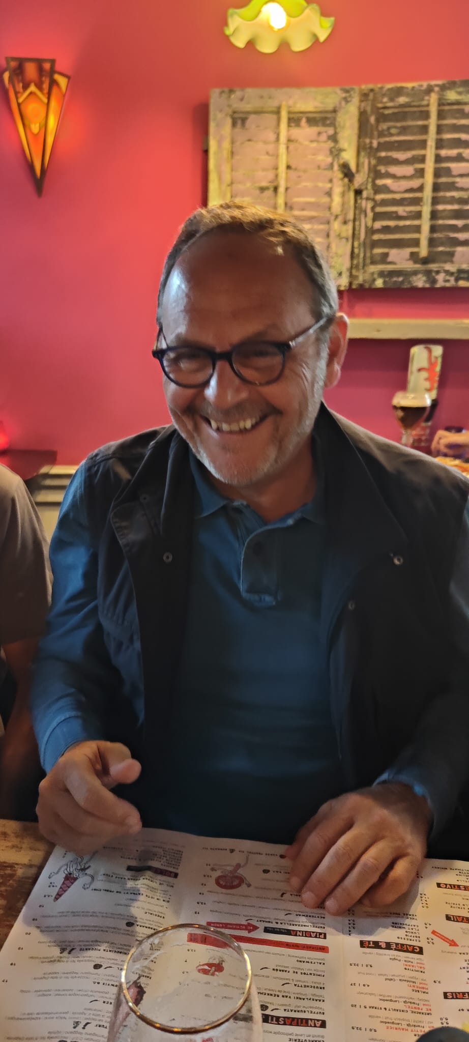 Le sourire d'après-pédale.
